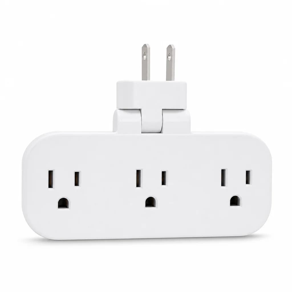 Flat-Fit 3-Way Outlet Extender 1