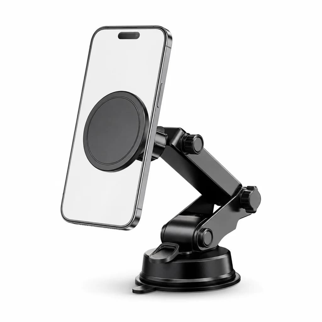 Lock-On Magnetic Car Phone Mount 1