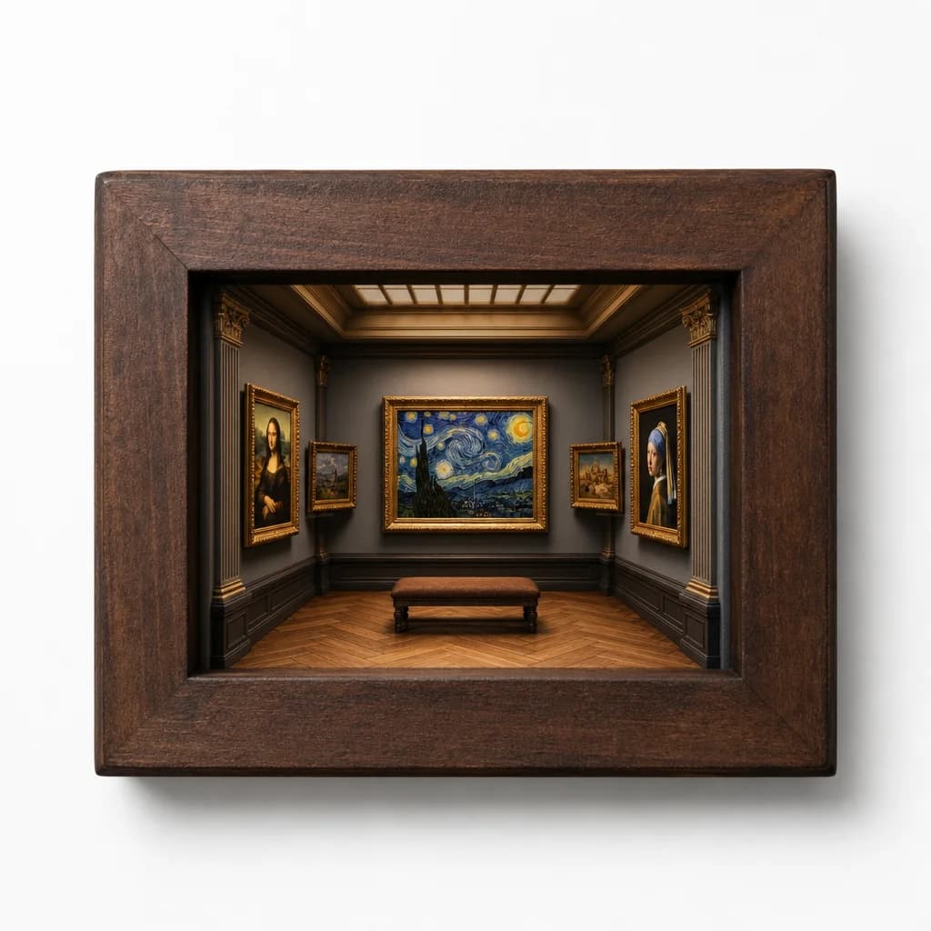 Tiny Gallery 3D Art Frame 1