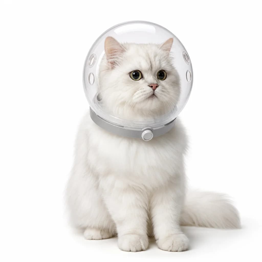 Gentle Guard Anti-Bite Cat Helmet 1