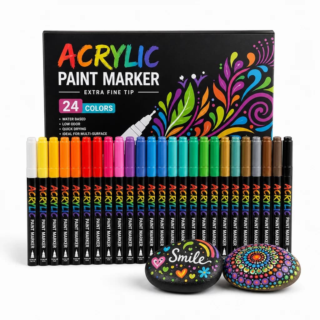 Rock Star Acrylic Paint Marker Set 1