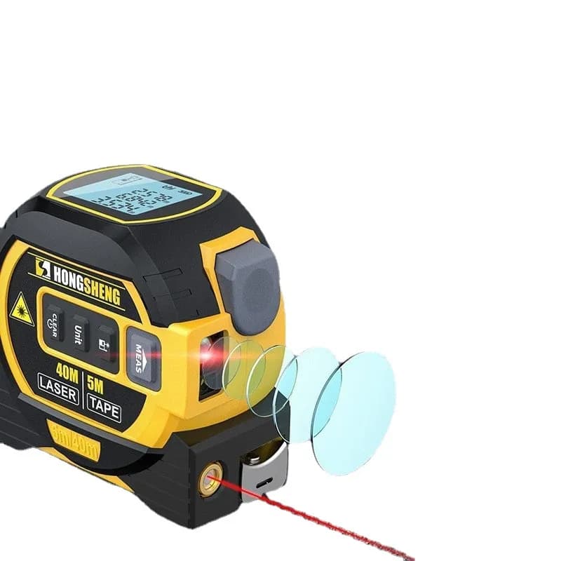 Laser-Sharp 3-in-1 Measuring Tape 1