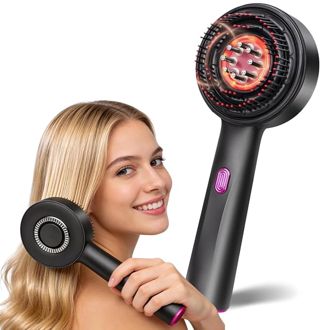 3-in-1 Electric Scalp Massager & Hair Growth Applicator