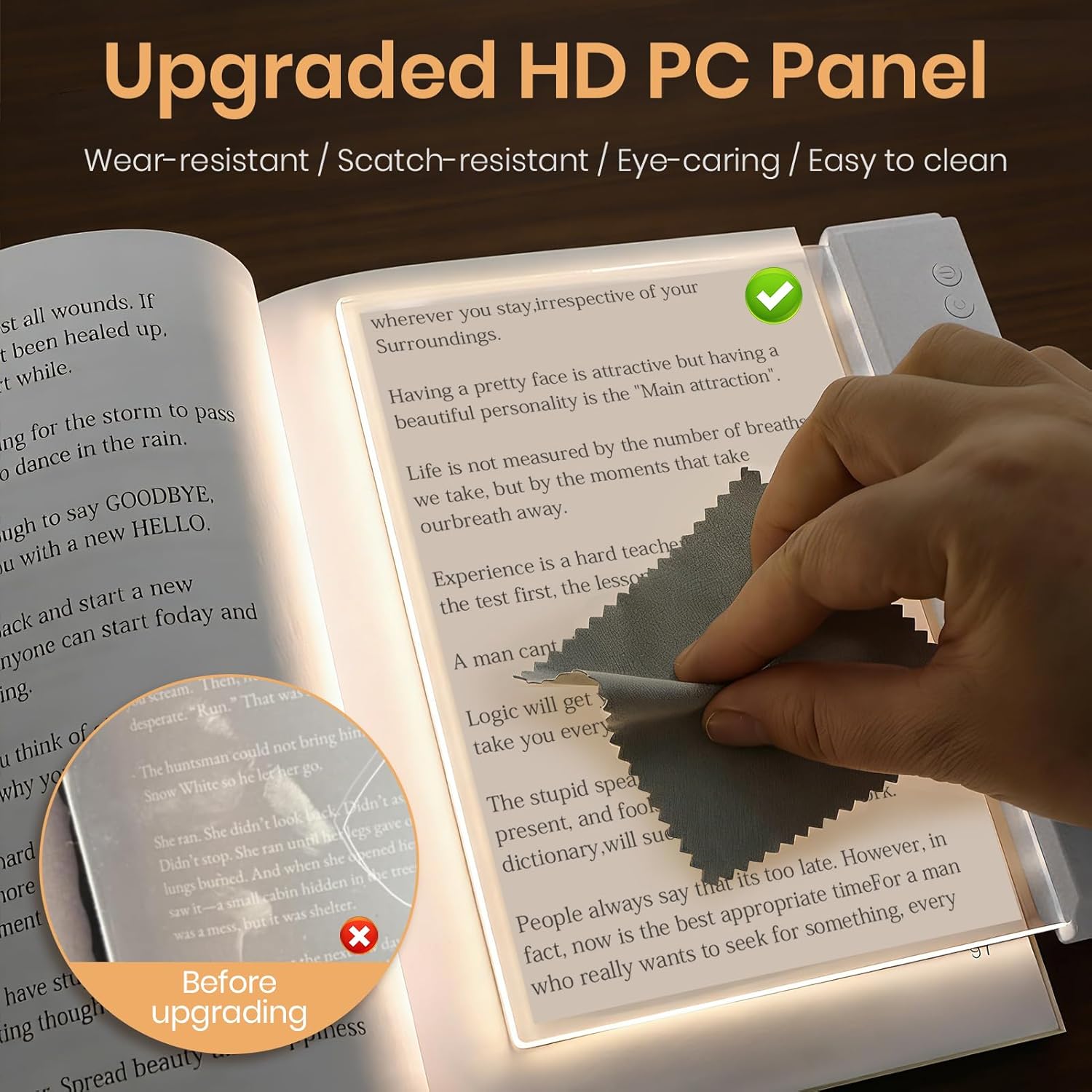 Rechargeable Dimmable Reading Light