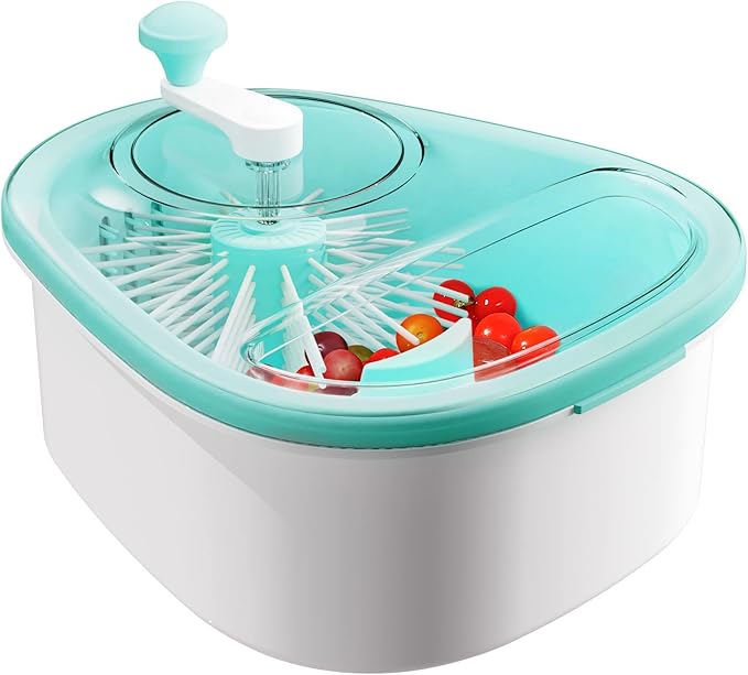 Fruit & Vegetable Washing Machine with Drain Basket