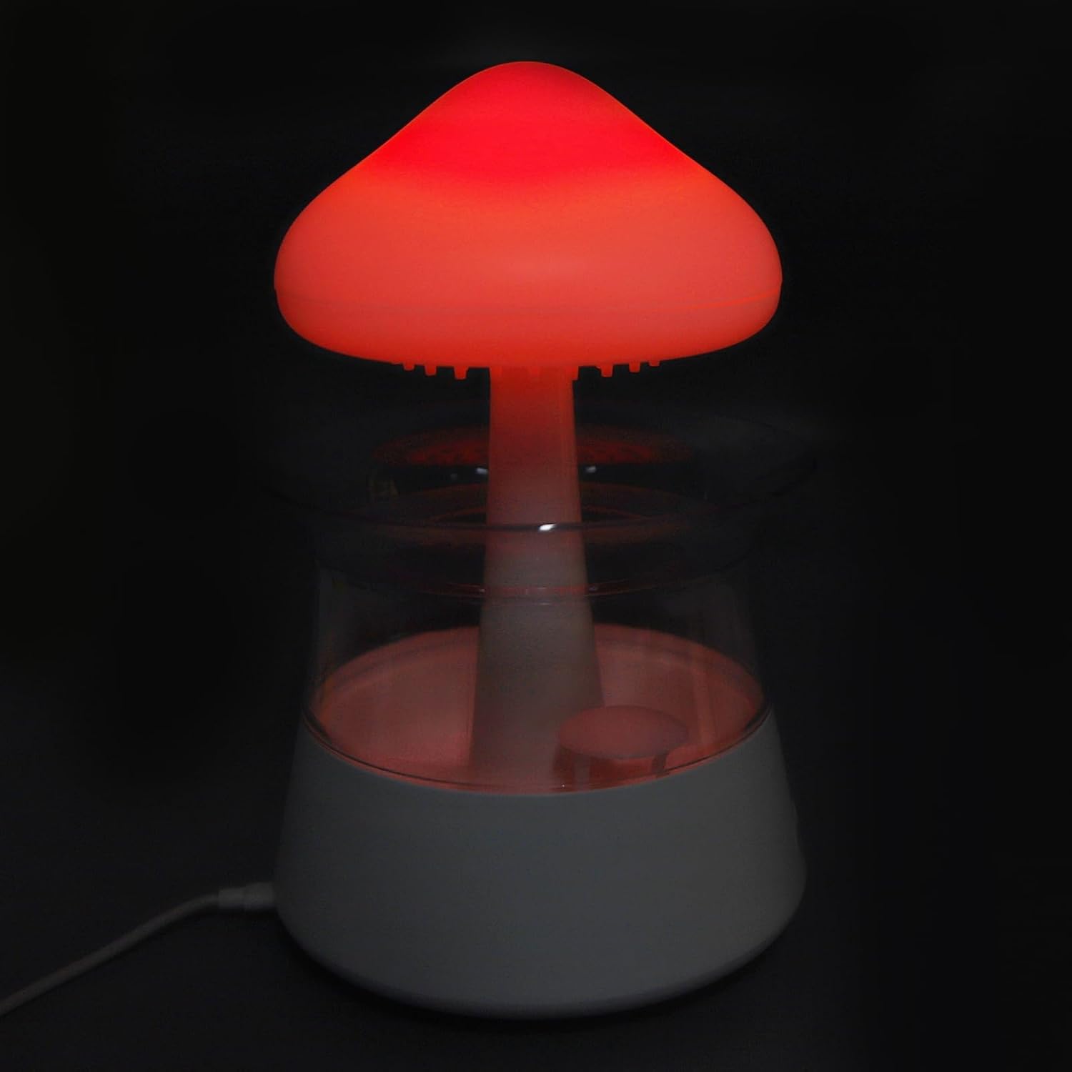 Rain Cloud Mushroom Humidifier & Essential Oil Diffuser with LED Night Light